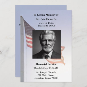 Gedenkfeier für die Militärfahne Einladung