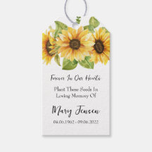 Gedenkfeier für Sonnenblumenkerne