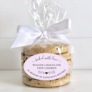 Gedenkfeier im Gedenken an Mit Liebe Gebackenes Ge Ovaler Aufkleber