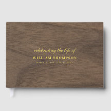 Gedenkfeier über das Leben der Beerdigung von Gold