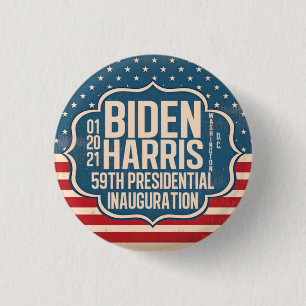 Gedenkfeier von Biden Harris 59. Button