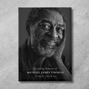 Gedenkfeier zum Foto Button