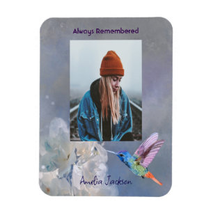 Gedenkfeier zum Foto des Lebensgefühls Magnet