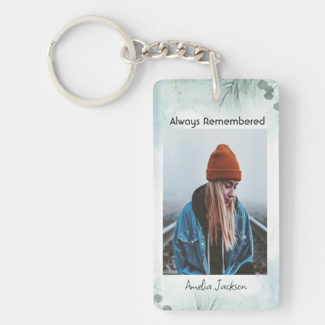 Gedenkfeier zum Foto des Lebensgefühls Schlüsselanhänger (Vorderseite)