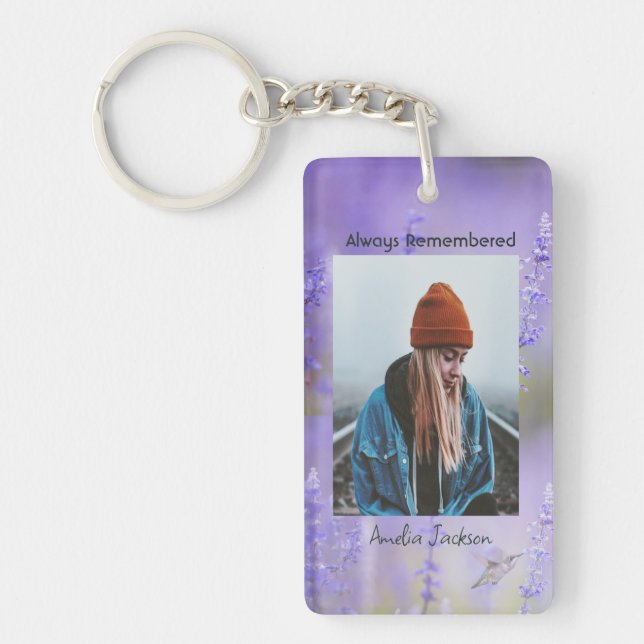 Gedenkfeier zum Foto des Lebensgefühls Schlüsselanhänger (Vorderseite)