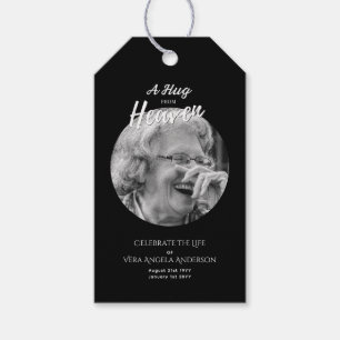 Gedenkfeier zum Foto von lebenslangen Bestattungsg Geschenkanhänger