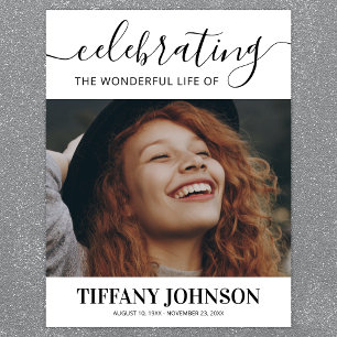 Gedenkfeier zum Leben Poster