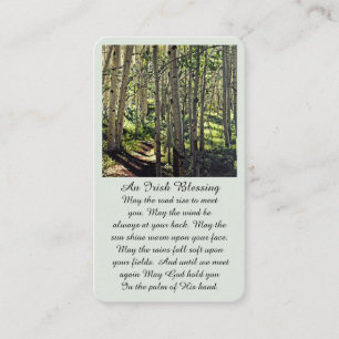 Gedenkfeier zur LebensPicture Card Visitenkarte