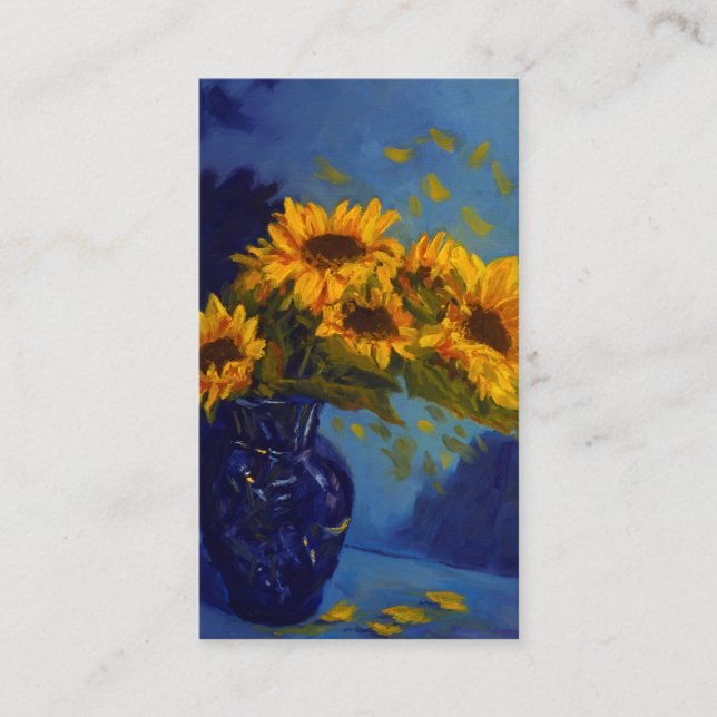 Gedenkfeier zur LebensPicture Card Visitenkarte (Vorderseite)