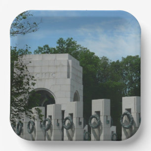 Gedenkfeiern des Zweiten Weltkriegs in Washington Pappteller