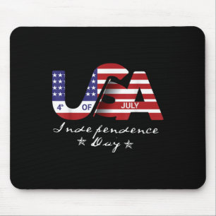 Gedenkfeiertag - Militär _ 4. Juli Mousepad
