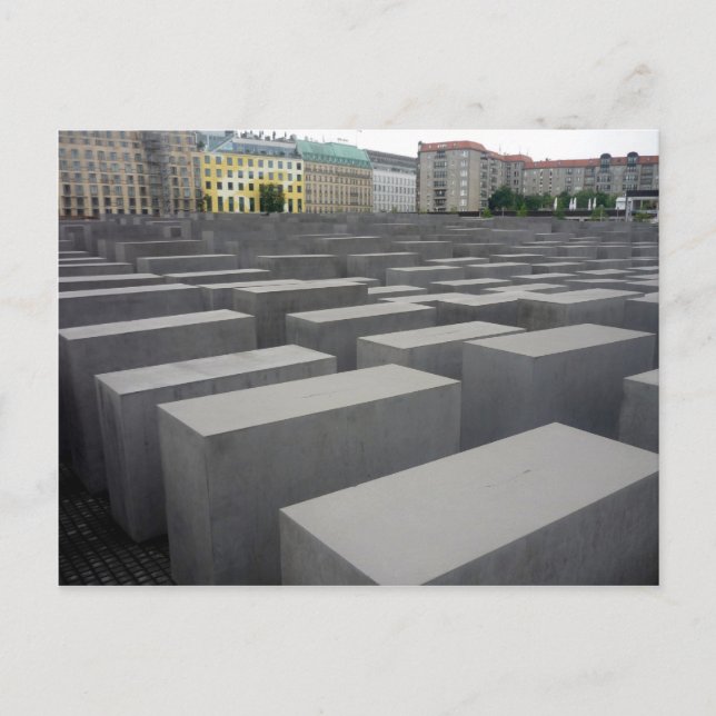 Gedenkfeld berlin postkarte (Vorderseite)