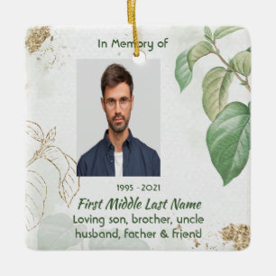 Gedenkfoto-Gebetsbotanik Botanische Natur Keramikornament