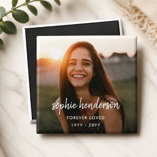 Gedenkfoto-Magnet   Erinnerungs-Geschenk Magnet