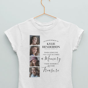 Gedenkfoto zum liebevollen Gedenken T-Shirt