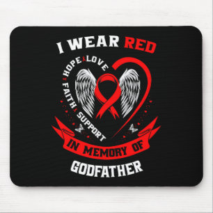 Gedenkgeschenke für den Verlust der Herzkrankheit Mousepad