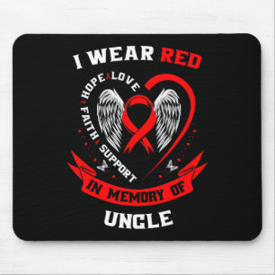 Gedenkgeschenke für den Verlust der Herzkrankheit  Mousepad