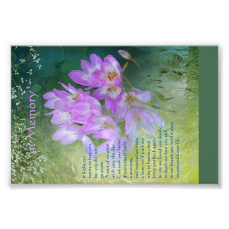 Gedenkkarte Fotodruck