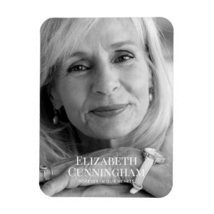 Gedenkkarte für das Bestattungsdenkmal Classic Magnet