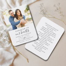 Gedenkkarte für das Foto der Beerdigung