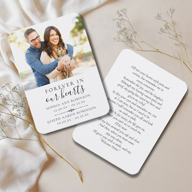 Gedenkkarte für das Foto der Beerdigung Visitenkarte (Von Creator hochgeladen)