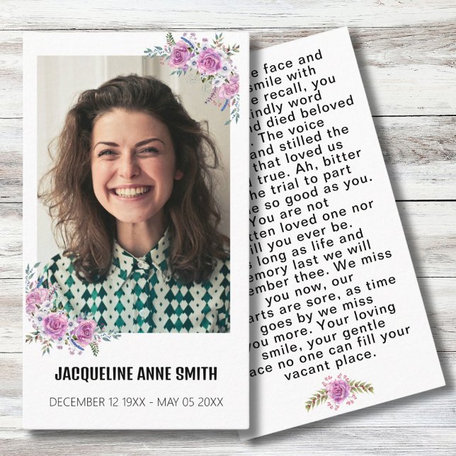 Gedenkkarte für das Gebet mit dem frommen Foto Visitenkarte (Von Creator hochgeladen)