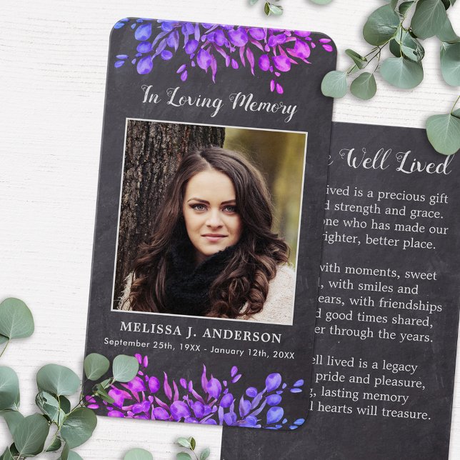 Gedenkkarte für das rustikale botanische Beileid (Von Creator hochgeladen)