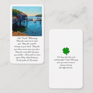 Gedenkkarte segnen visitenkarte