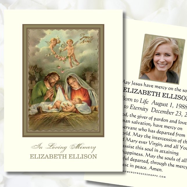 Gedenkkarte zur Erinnerung an die Weihnachtsfeier (Von Creator hochgeladen)