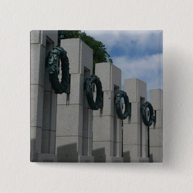 Gedenkkräne des Zweiten Weltkriegs I Button (Vorderseite)