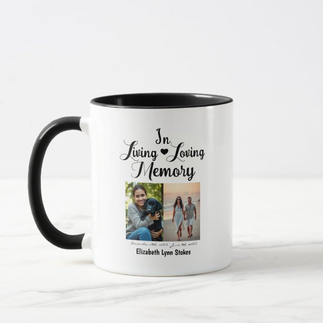 Gedenkliche Tasse (Links)