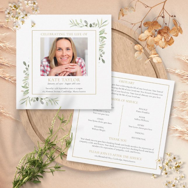 Gedenkorden für die Beerdigung von Foliage des Die (Von Creator hochgeladen)