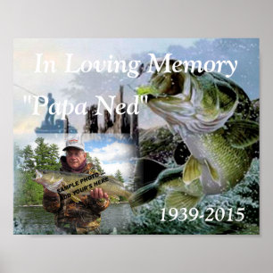 Gedenkposter Fotoplakat In Loving Memory Für Angle Poster