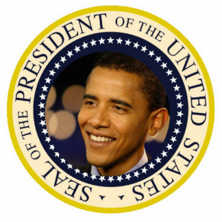 Gedenkpräsident Obama Inauguration Freistehende Fotoskulptur