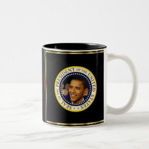 Gedenkpräsident Obama Inauguration Zweifarbige Tasse