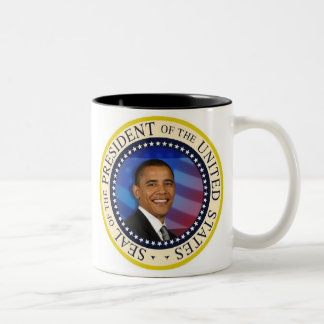 Gedenkpräsident Obama Inauguration Zweifarbige Tasse