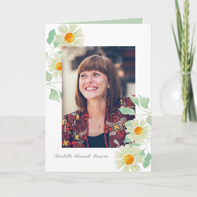 Gedenkprogramm für das Daisy Corners-Foto Programm (Vorderseite)