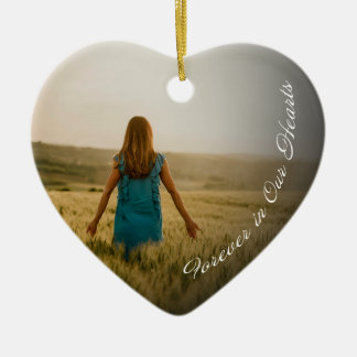 Gedenkschmuck - Forever in Our Hearts Keramik Ornament