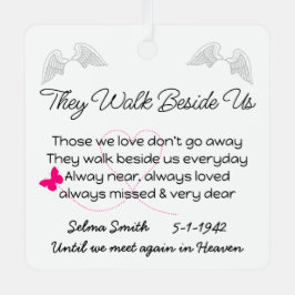 Gedenkschmuck Ornament Aus Metall