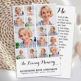 Gedenkstätte 14 Collage Beerdigungskarten