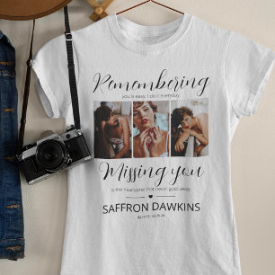 Gedenkstätte 3 Foto-Tribut T-Shirt