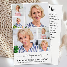 Gedenkstätte 6 Foto Collage Beerdigungskarten