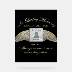 Gedenkstätte Acrylschild