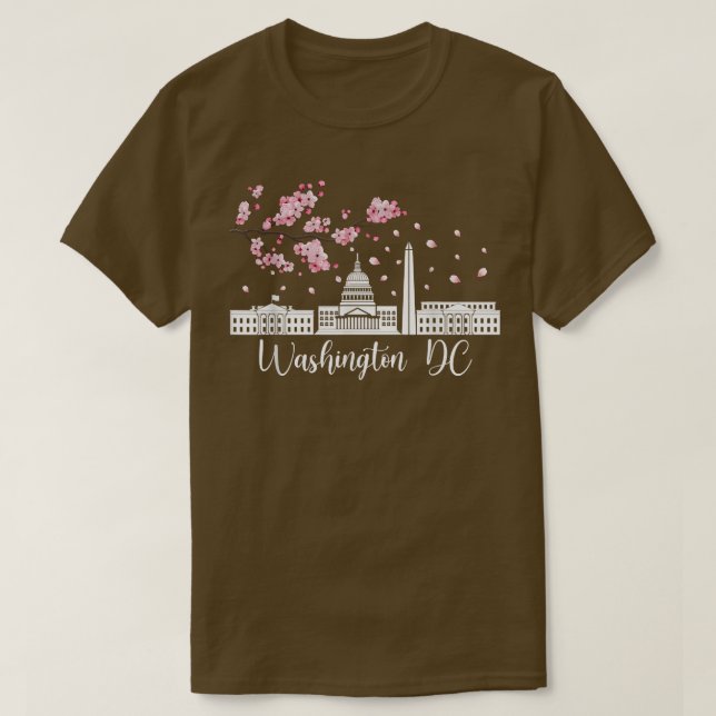 Gedenkstätte der Washington DC T-Shirt (Design vorne)