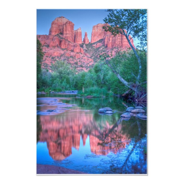 Gedenkstätte des Domgesteins Sedona, Arizona Fotodruck (Vorne)