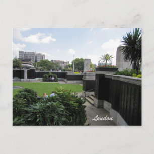 Gedenkstätte des Zweiten Weltkriegs - Sunken Garde Postkarte