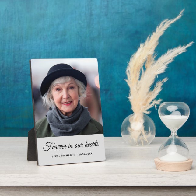 Gedenkstätte für Beileid in der Erinnerung | FOTO Fotoplatte (Seite)