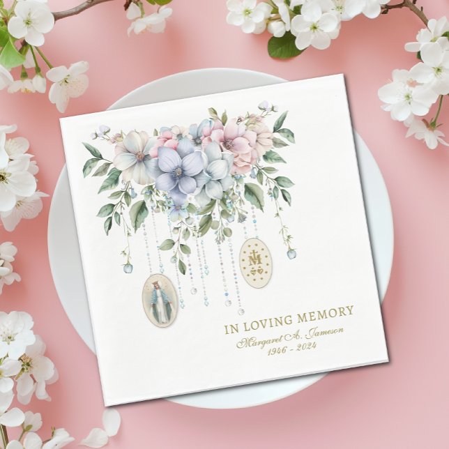 Gedenkstätte für Blumenbeerdigung Serviette (Von Creator hochgeladen)