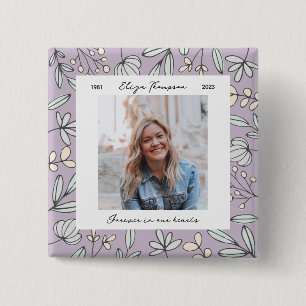 Gedenkstätte für Blumengärten Button