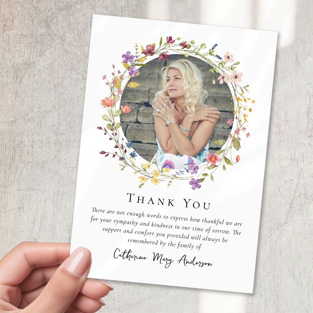 Gedenkstätte für das Blumenkraut-Foto Beileid Beer Dankeskarte (Von Creator hochgeladen)